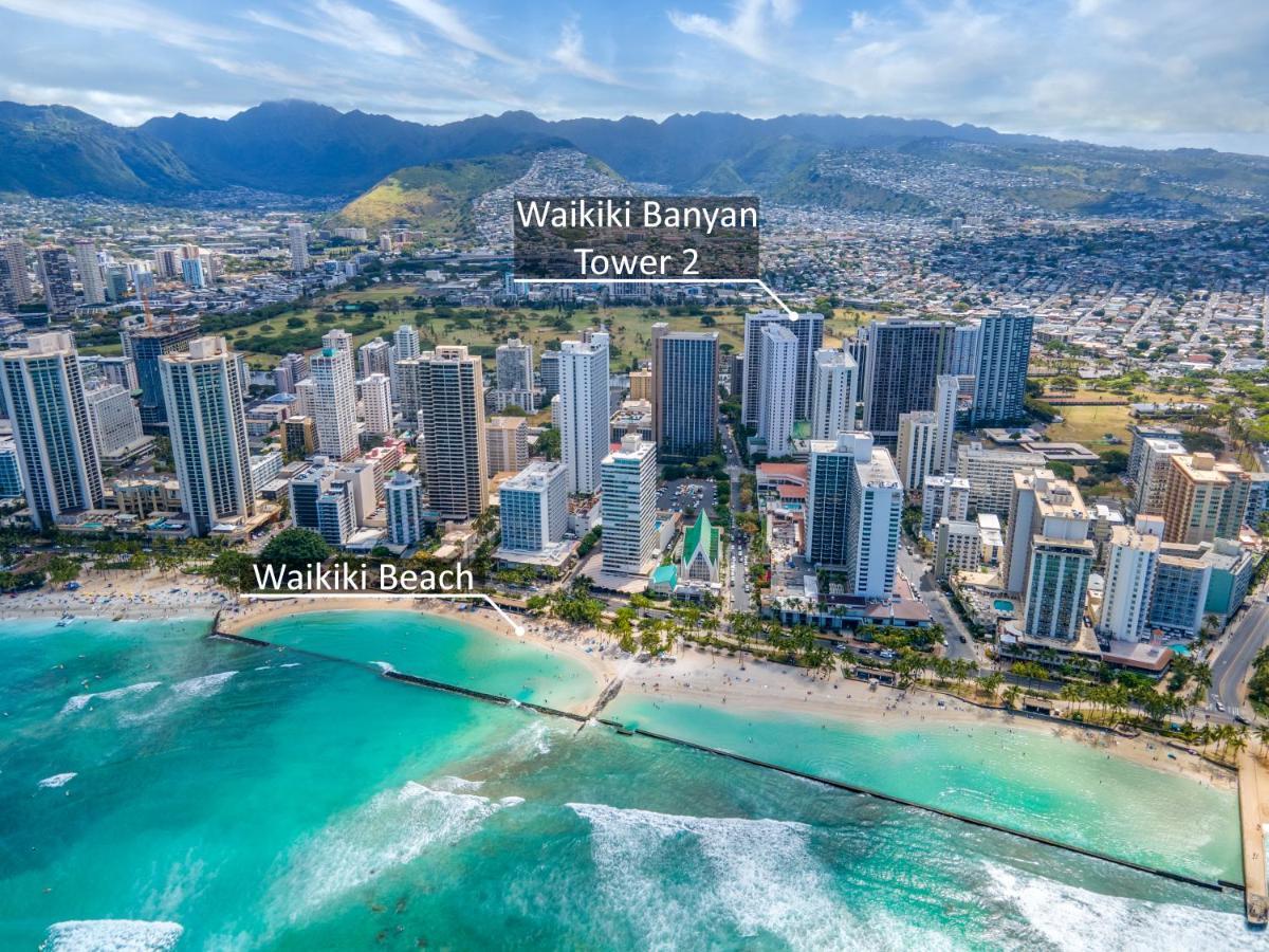 Beautiful 1Br, Steps To Waikiki Beach And Parking Honolulu Extérieur photo