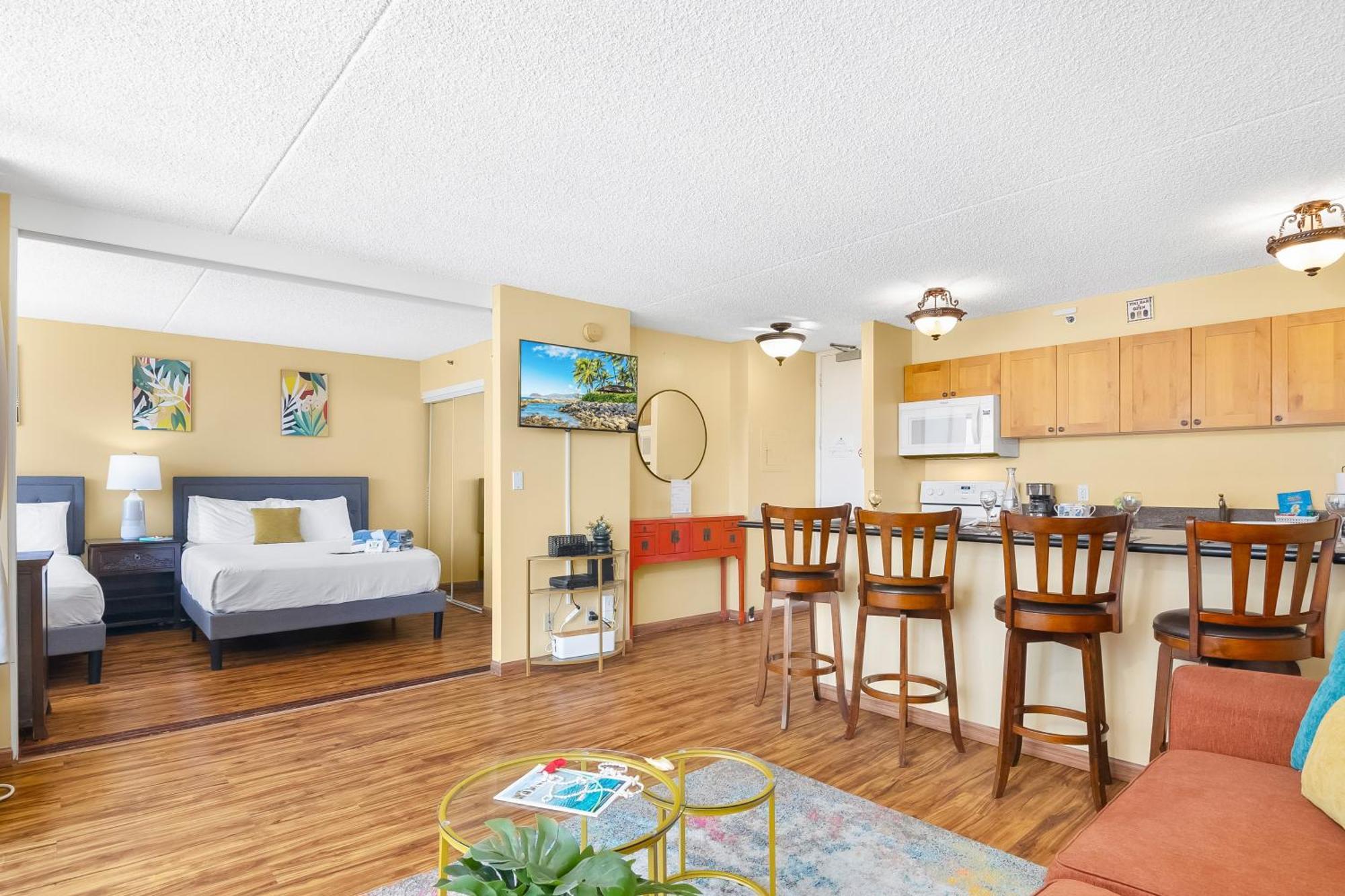 Beautiful 1Br, Steps To Waikiki Beach And Parking Honolulu Extérieur photo